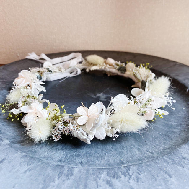 h.m様確認用 ドライフラワーの花冠の通販 by kinone|ラクマ h.m様確認用 ドライフラワーの花冠の通販 by kinone|ラクマ