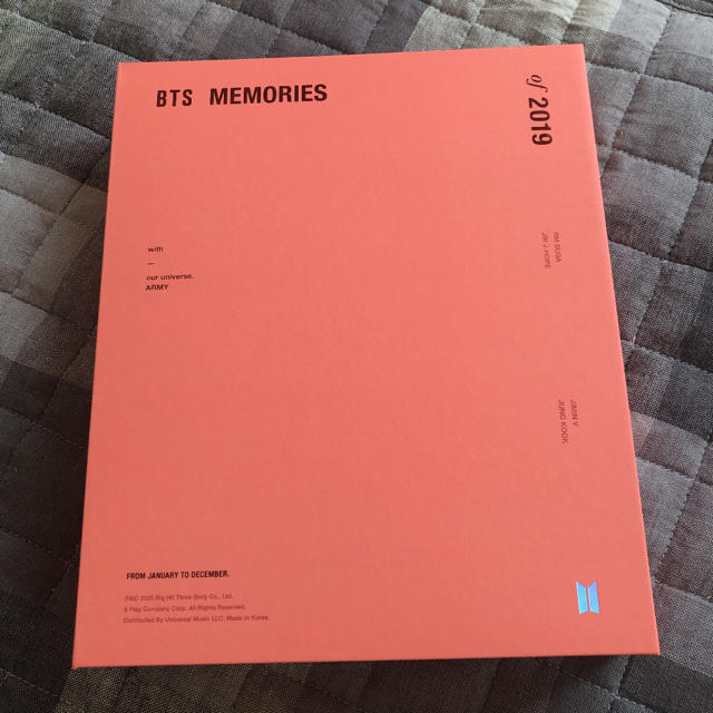 BTS MEMORIES OF 2019 ジョングクトレカ付き