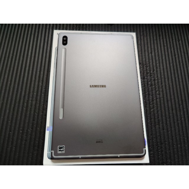 SAMSUNG(サムスン)のGalaxy tab S6 Wi-Fi版 6GB/128GB 美品 おまけ付き スマホ/家電/カメラのPC/タブレット(タブレット)の商品写真
