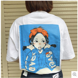 オーバーランド(Overland)のPOP ART Tee over print　XL(Tシャツ(半袖/袖なし))