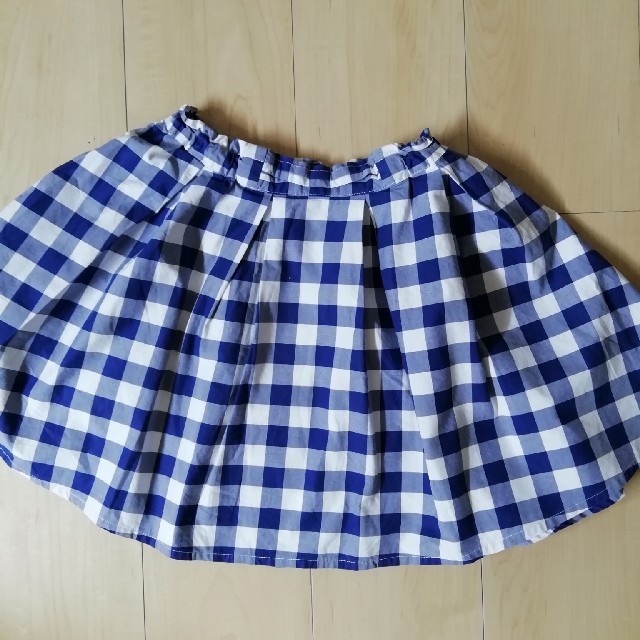 pom ponette(ポンポネット)の値下げポンポネットスカート130 キッズ/ベビー/マタニティのキッズ服女の子用(90cm~)(スカート)の商品写真