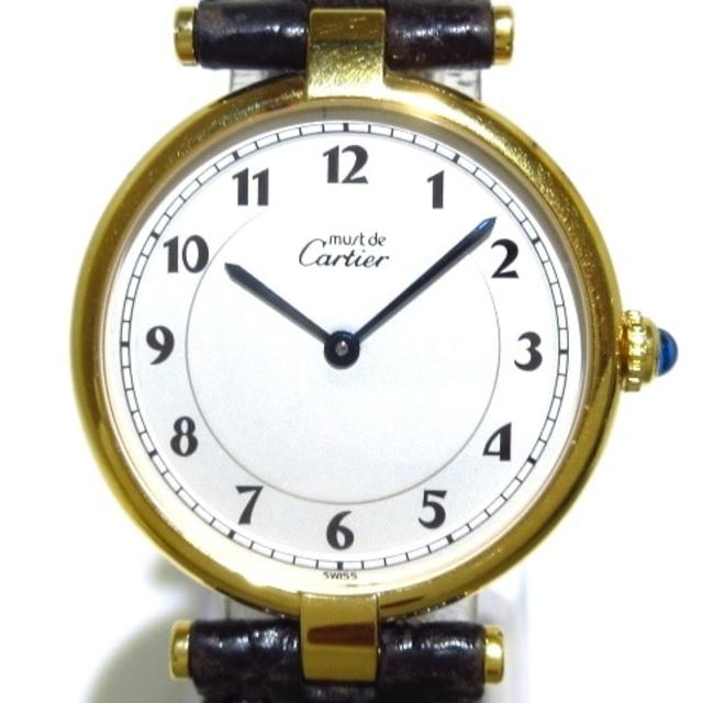 最も信頼できる Cartier - Cartier(カルティエ) 腕時計 - レディース