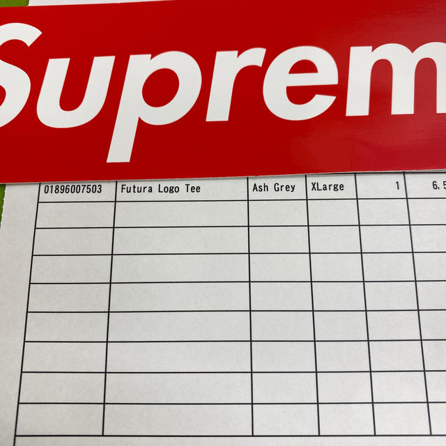 supreme  Futura Logo Tee 2