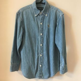 ラルフローレン(Ralph Lauren)のラルフローレン　ボーイズ　デニムシャツ　130　　(ブラウス)