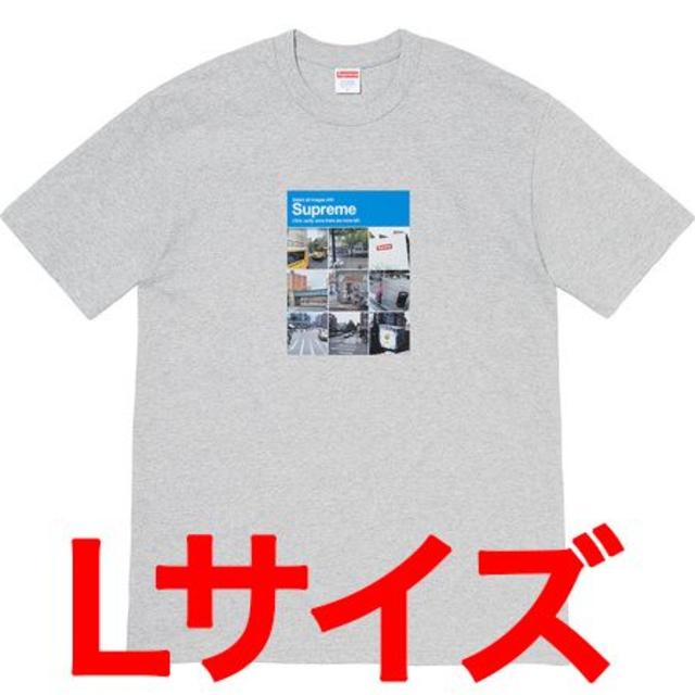 Supreme Verify Tee グレー Grey Lサイズ