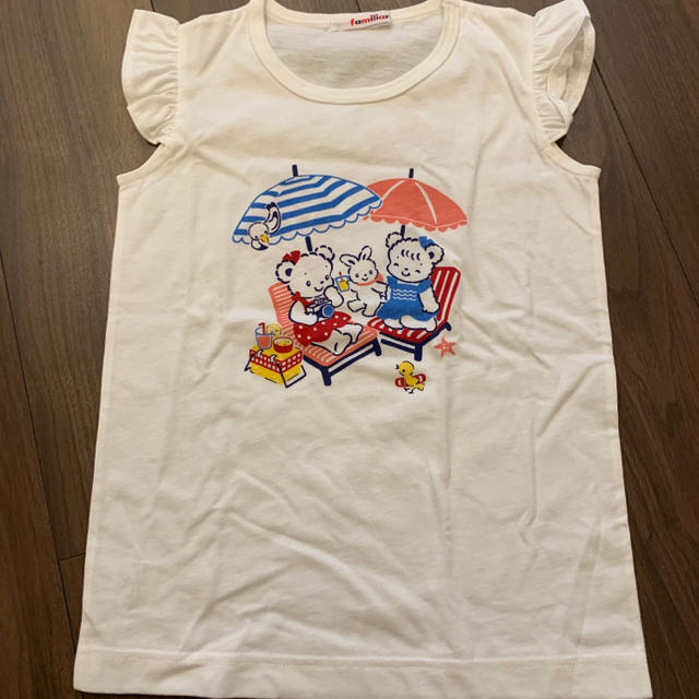 familiar(ファミリア)のファミリア♡ 120 キッズ/ベビー/マタニティのキッズ服女の子用(90cm~)(Tシャツ/カットソー)の商品写真