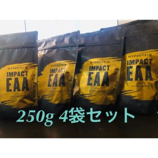 マイプロテイン(MYPROTEIN)のマイプロテイン  ゴールデンEAA（グレープフルーツ味）250g 4袋＝1kg(アミノ酸)