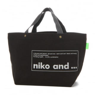 ニコアンド(niko and...)のniko  and... オリジナルニコロゴトートバッグM(トートバッグ)