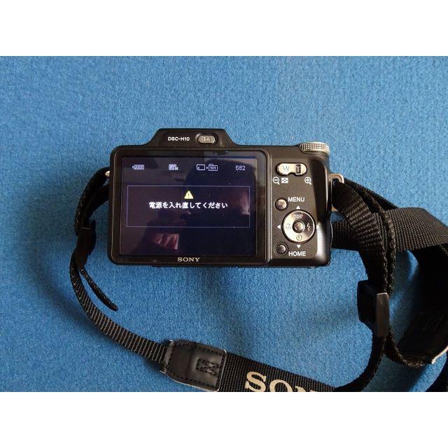 デジカメ　（ジャンク品）　SONY　DSC-H10 スマホ/家電/カメラのカメラ(コンパクトデジタルカメラ)の商品写真