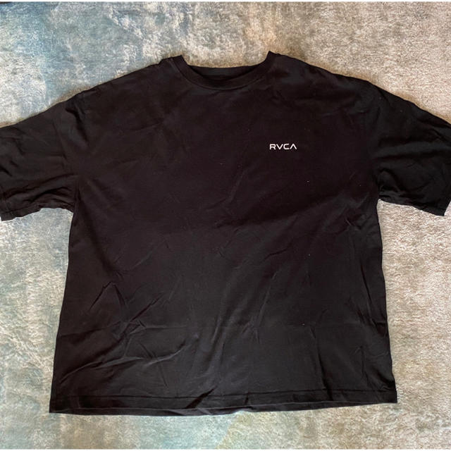 RVCA(ルーカ)の美品　RVCA Tシャツ L 黒 メンズのトップス(Tシャツ/カットソー(半袖/袖なし))の商品写真