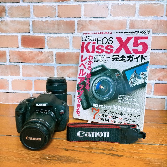 Canon EOS KissX5 ダブルズームキットデジタル一眼