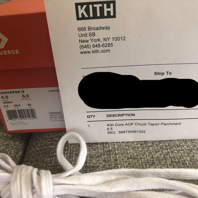 Kith x Converse Chuck Taylorキスコンバース ct70 2