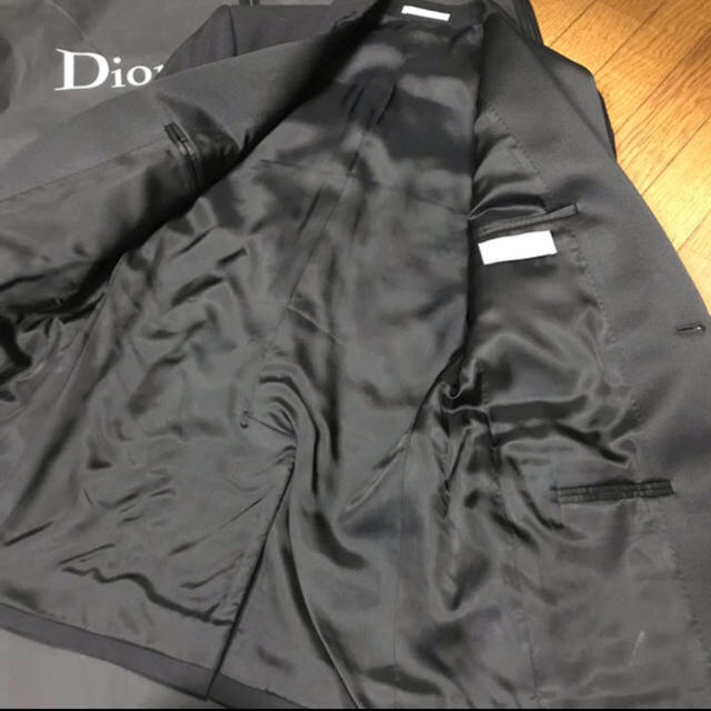 DIOR HOMME(ディオールオム)の定価45万17AW ディオールオムdiorhommeスカースモーキングジャケット メンズのジャケット/アウター(テーラードジャケット)の商品写真