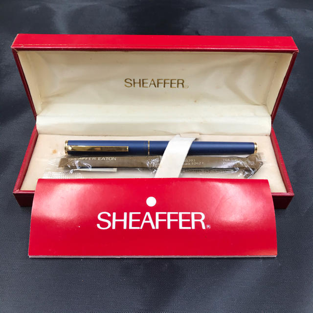 SHEAFFER(シェーファー)のSHEAFFER シェーファー 万年筆 カートリッジ式 ブルー 細字 エンタメ/ホビーのコレクション(その他)の商品写真