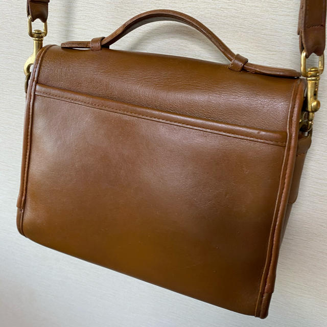 NEW限定品】 OLD COACH ブラウン 2wayレザーショルダーバッグ