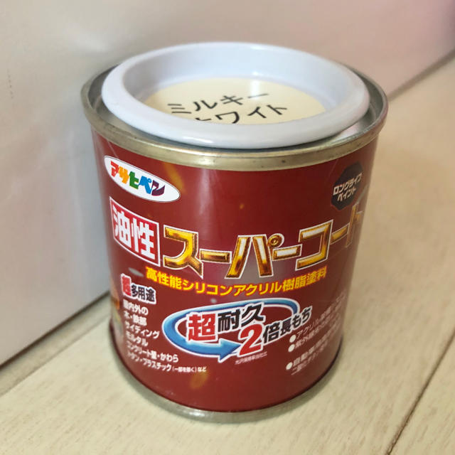 アサヒペン 油性 スーパーコート☆ ハンドメイドの素材/材料(その他)の商品写真