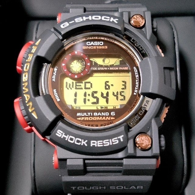 35周年限定G-SHOCK  GWF-1035F-1JR！マグマオーシャン！