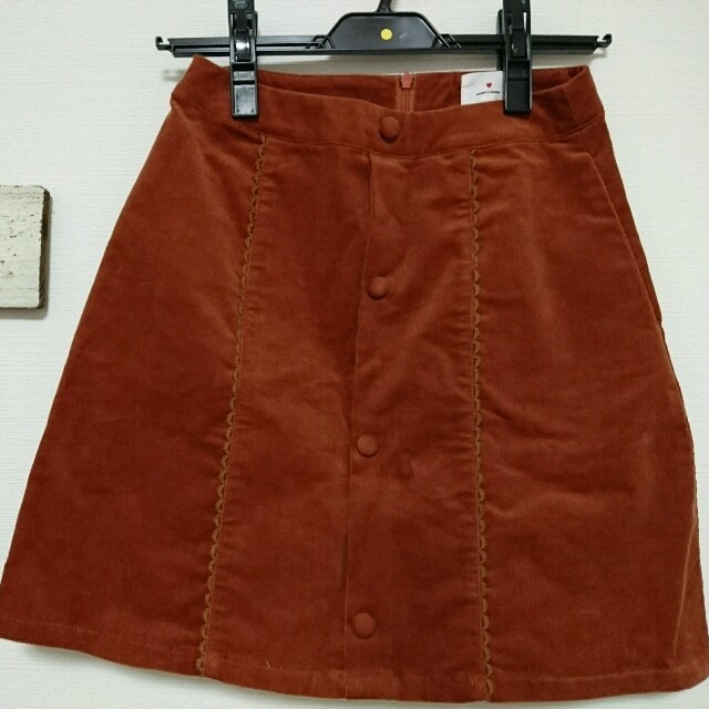 merry jenny(メリージェニー)のピコレース台形スカート レディースのスカート(ミニスカート)の商品写真