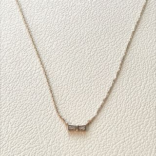 ヨンドシー(4℃)の4℃ 10K リボンネックレス(ネックレス)