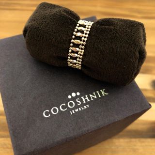 ココシュニック(COCOSHNIK)のれーちん様𖤐専用　COCOSHNIK カットビーズ　リング(リング(指輪))