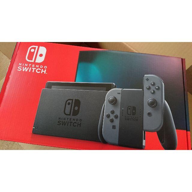 Nintendo switch グレー 新型 新品 スイッチ 本体任天堂