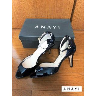 アナイ(ANAYI)の新品ANAYIアナイ★アンクルストラップピンピールサンダル24.5cm(サンダル)