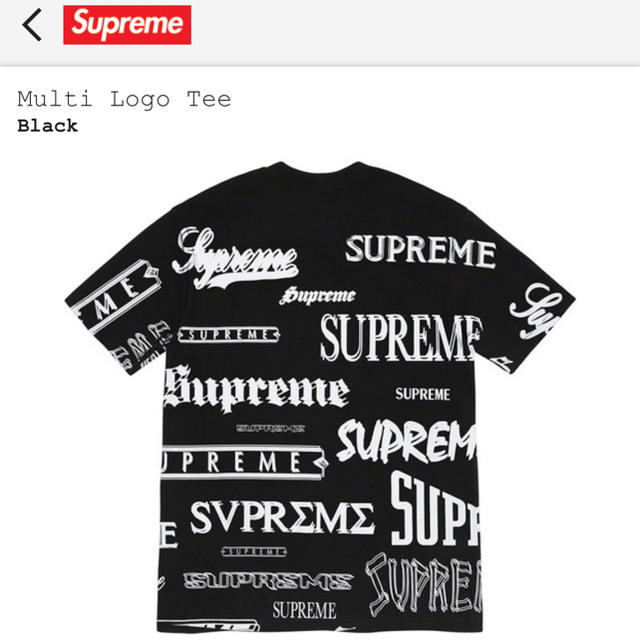 Supreme(シュプリーム)のSupreme Multi Logo Tee マルチロゴTシャツ レディースのトップス(Tシャツ(半袖/袖なし))の商品写真