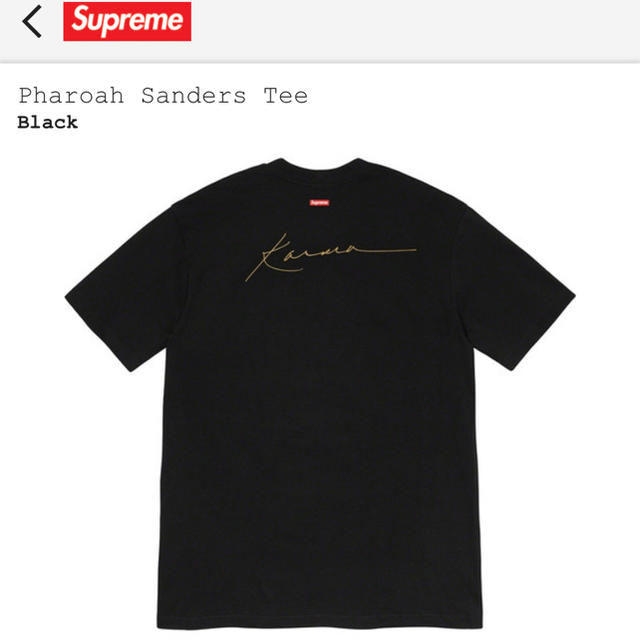 Supreme(シュプリーム)のSupreme Pharoah Sanders Tee フォトTシャツ メンズのトップス(Tシャツ/カットソー(半袖/袖なし))の商品写真