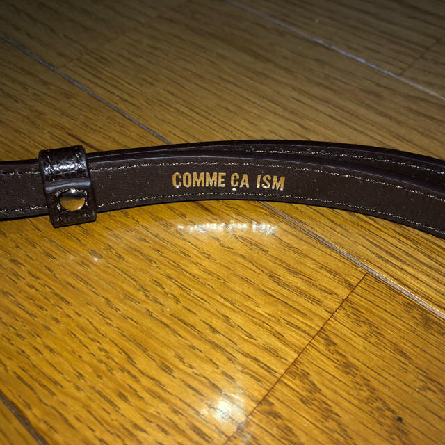 COMME CA ISM(コムサイズム)のコムサイズム　フックベルト レディースのファッション小物(ベルト)の商品写真