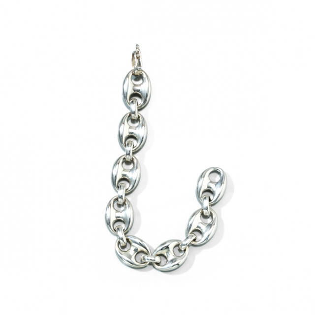 Maison Martin Margiela(マルタンマルジェラ)のSpecial-002 Silver Chain Bracelet 14mm メンズのアクセサリー(ブレスレット)の商品写真