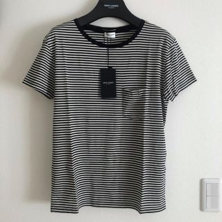 サンローラン ボーダーTシャツ Tシャツ・カットソー(メンズ)の通販 52