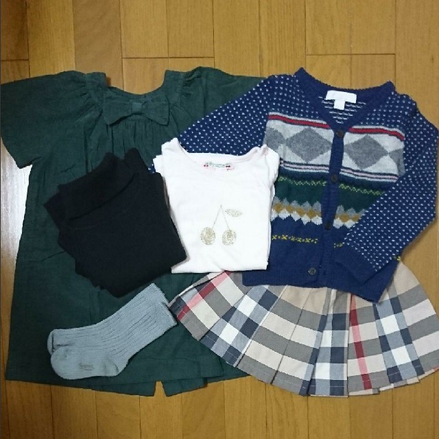 おまとめセット③ バーバリー ボンポワン ボントン エーキャンビーキッズ服女の子用(90cm~)