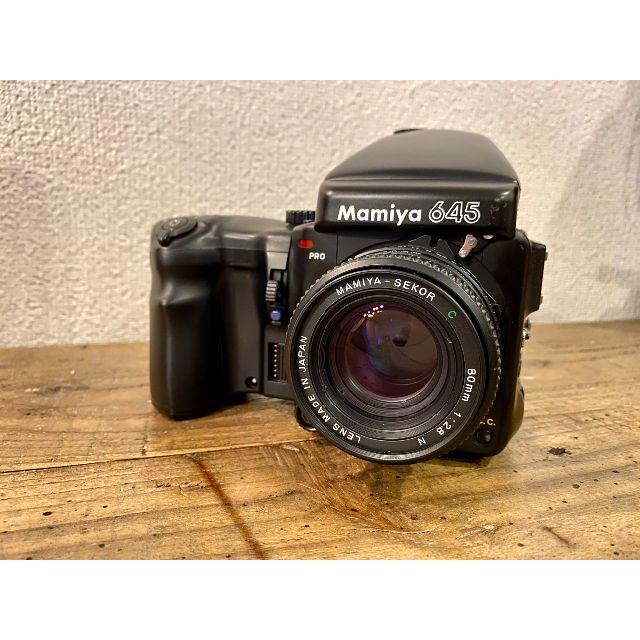 USTMamiya(マミヤ)のMAMIYA 645 PRO [マミヤ645プロ] スマホ/家電/カメラのカメラ(フィルムカメラ)の商品写真