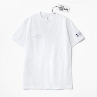 ワンエルディーケーセレクト(1LDK SELECT)のennoy スタイリスト私物　同色反転右胸刺繍 Tシャツ (WHITE)(Tシャツ/カットソー(半袖/袖なし))