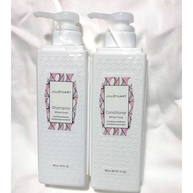 JILLSTUART(ジルスチュアート)の新品❤️ ジルスチュアートコンディショナーシャンプー500ml 2点セット コスメ/美容のヘアケア/スタイリング(シャンプー/コンディショナーセット)の商品写真