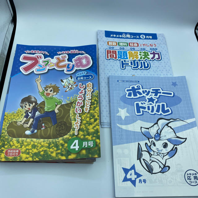 ブンブンどりむ メキメキ応用コース 小4 2019年版 4月〜12月号-