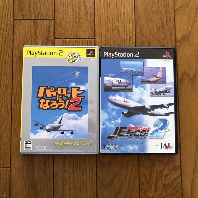 パイロットになろう！2  JETでGO ソフト２本 エンタメ/ホビーのゲームソフト/ゲーム機本体(家庭用ゲームソフト)の商品写真