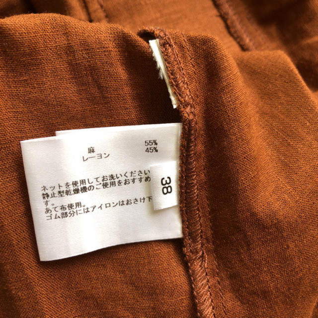 ZARA(ザラ)のリネン　ブラウン　ブラウス❤︎ レディースのトップス(シャツ/ブラウス(半袖/袖なし))の商品写真