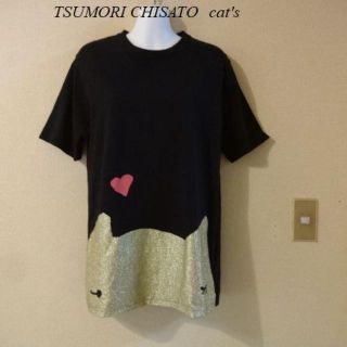 ツモリチサト(TSUMORI CHISATO)のTSUMORI CHISATO　cat's ツモリチサトキャッツ♡ネコモチーフT(Tシャツ(半袖/袖なし))