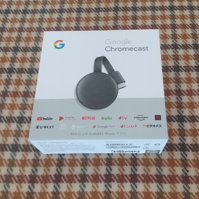 美品  Chromecast 第３世代