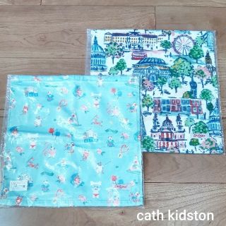 キャスキッドソン(Cath Kidston)の[新品]　2枚SET キャスキッドソン　ハンドタオル(ハンカチ)