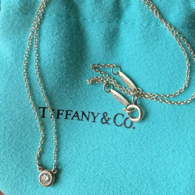 Tiffany & Co.(ティファニー)のティファニー　ダイヤシルバー　ネックレス レディースのアクセサリー(ネックレス)の商品写真