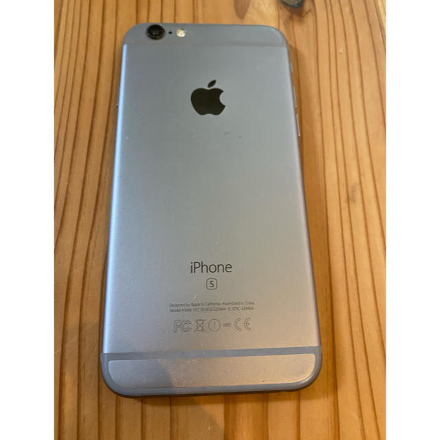極美品！iPhone 6s Space Gray 16 GB SIMフリー