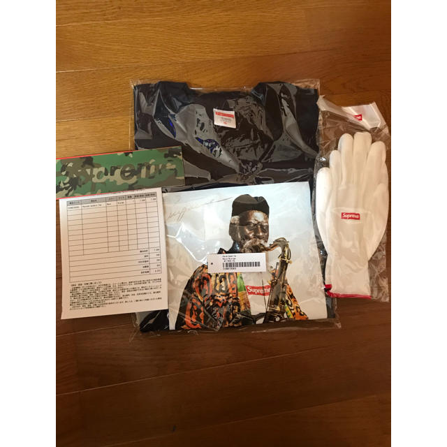 Supreme(シュプリーム)のSupreme pharoah sanders tee navy XLサイズ メンズのトップス(Tシャツ/カットソー(半袖/袖なし))の商品写真