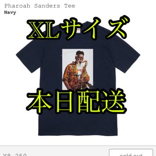 シュプリーム(Supreme)のSupreme pharoah sanders tee navy XLサイズ(Tシャツ/カットソー(半袖/袖なし))