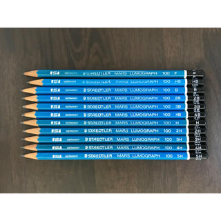 ステッドラーの鉛筆　11本(鉛筆)
