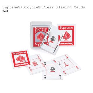 シュプリーム(Supreme)のSupreme Bicycle Clear Playing Cards トランプ(トランプ/UNO)