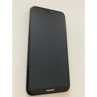 アンドロイド(ANDROID)の【かたやん様、専用】HUAWEI P20 lite　【黒】本体のみ (スマートフォン本体)