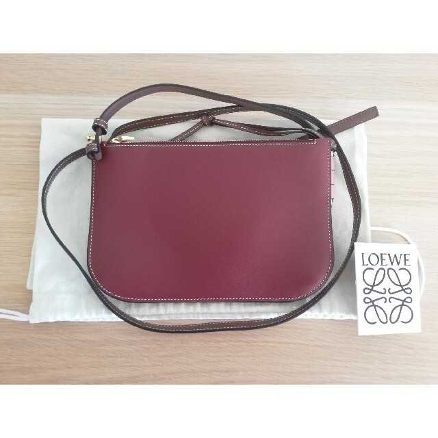 【新品】LOEWEロエベ GATEゲートダブルジップポーチ