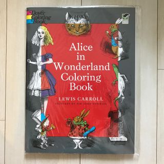 Alice in Wonderland Coloring Book塗り絵(洋書)